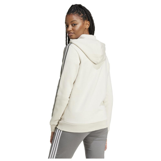 Adidas Γυναικεία ζακέτα Essentials 3-Stripes Full-Zip Fleece Hoodie